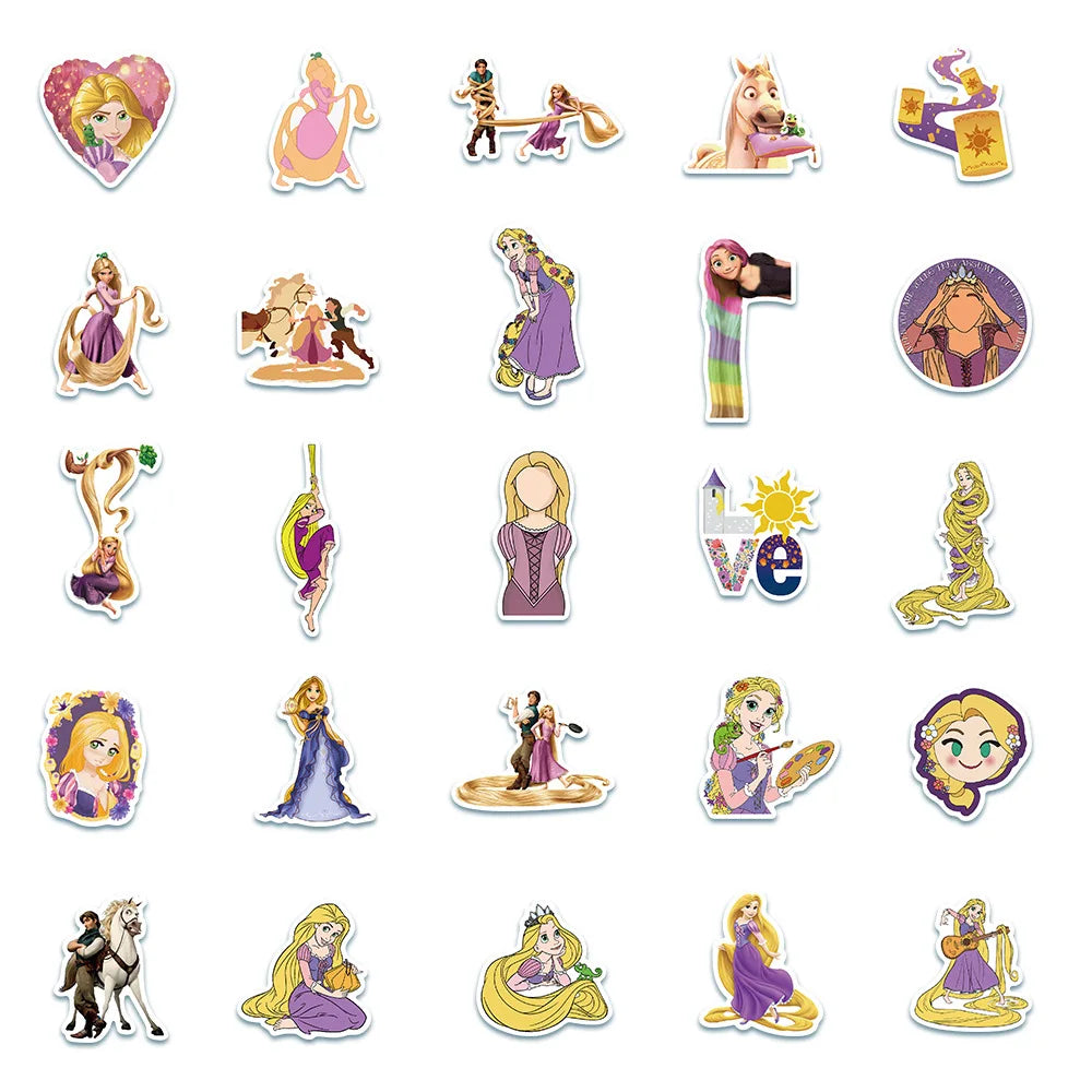 Cool Kidz stickers 10/30/50PCS Tangled Rapunzel Stickers