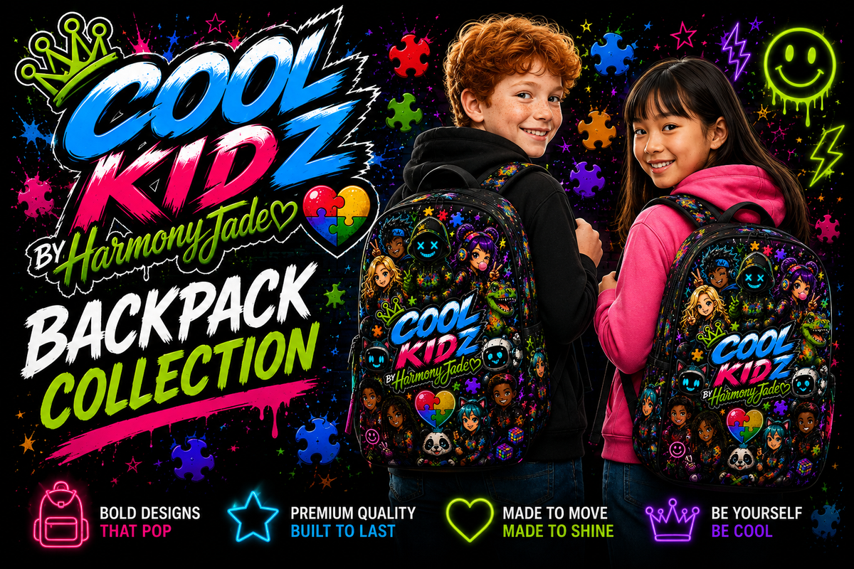 Cool Kidz Backpacks by Harmony Jade