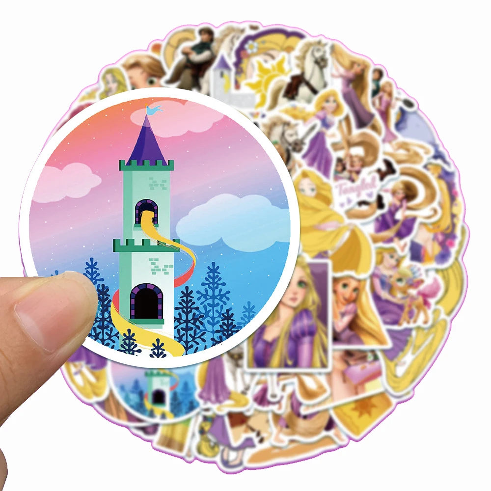 Cool Kidz stickers 10/30/50PCS Tangled Rapunzel Stickers