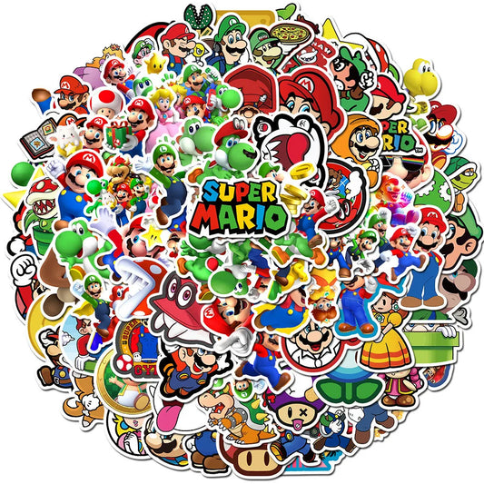 Cool Kidz stickers 100PCS Super Marios Game Stickers