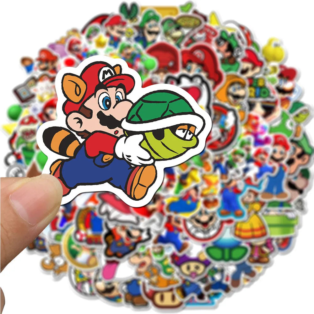 Cool Kidz stickers 100PCS Super Marios Game Stickers