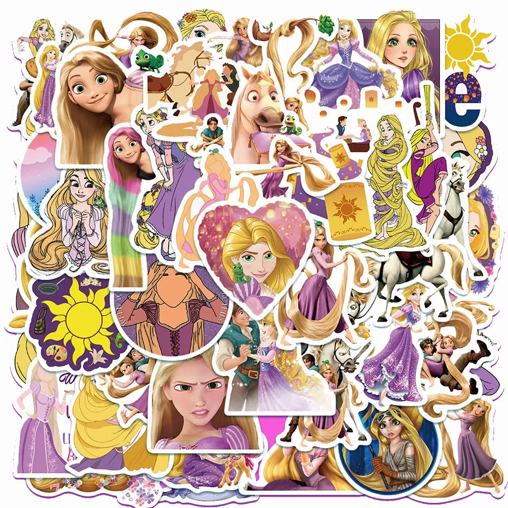Cool Kidz stickers 10/30/50PCS Tangled Rapunzel Stickers