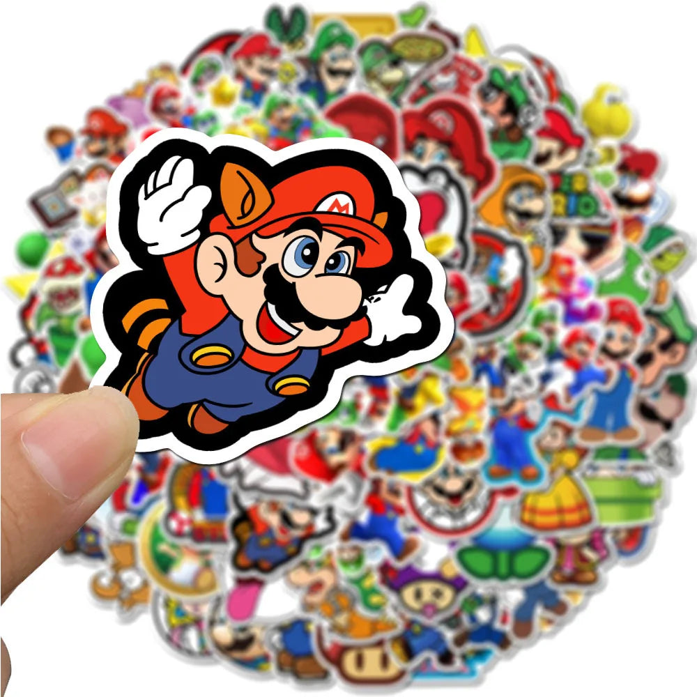 Cool Kidz stickers 100PCS Super Marios Game Stickers