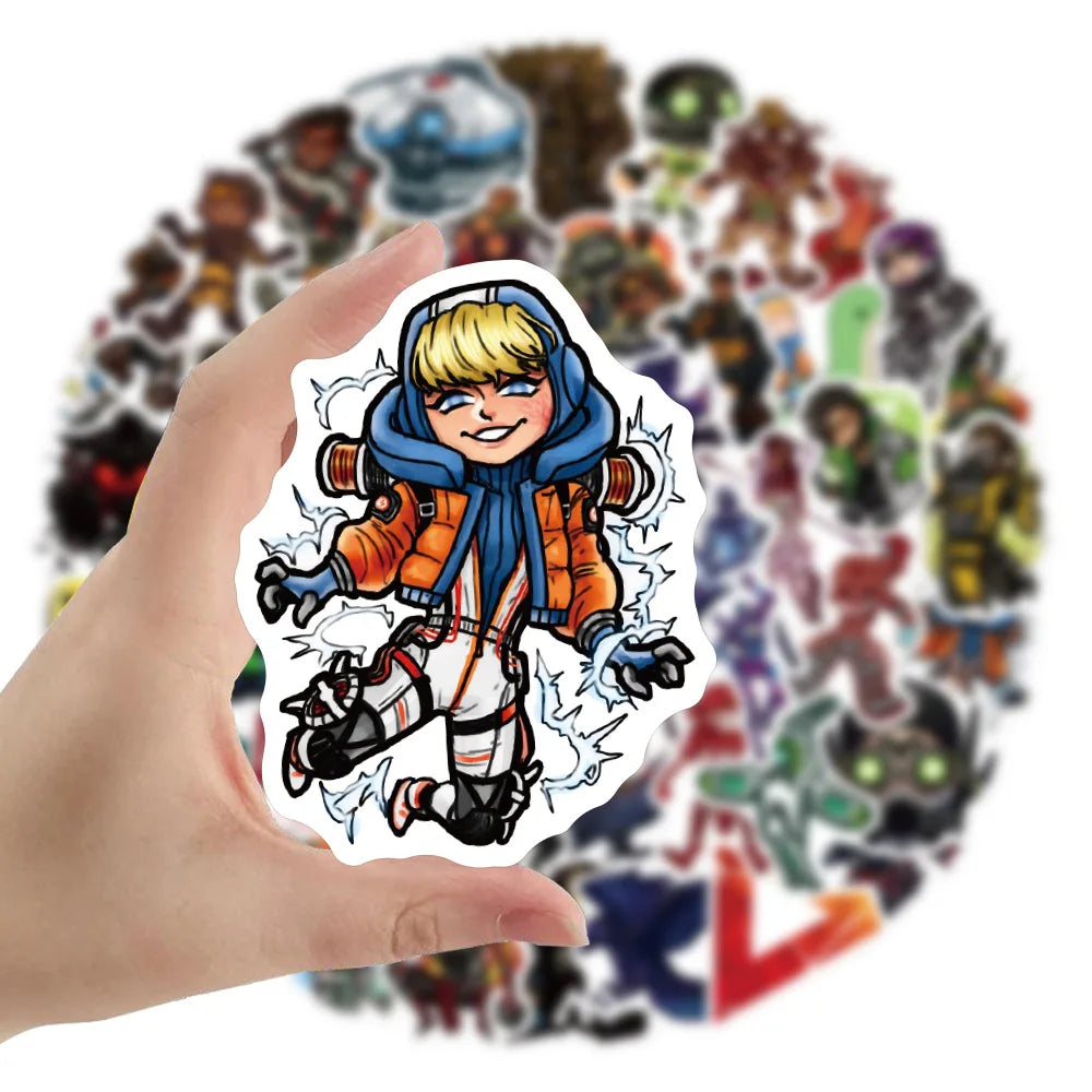 Cool Kidz stickers 50PCS/Pack Game Apex Legends Stickers Graffiti Decals